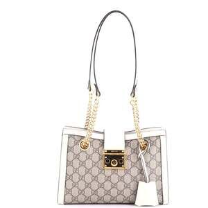 Gucci Padlock Chain Tote Gg Coated #243208G16B